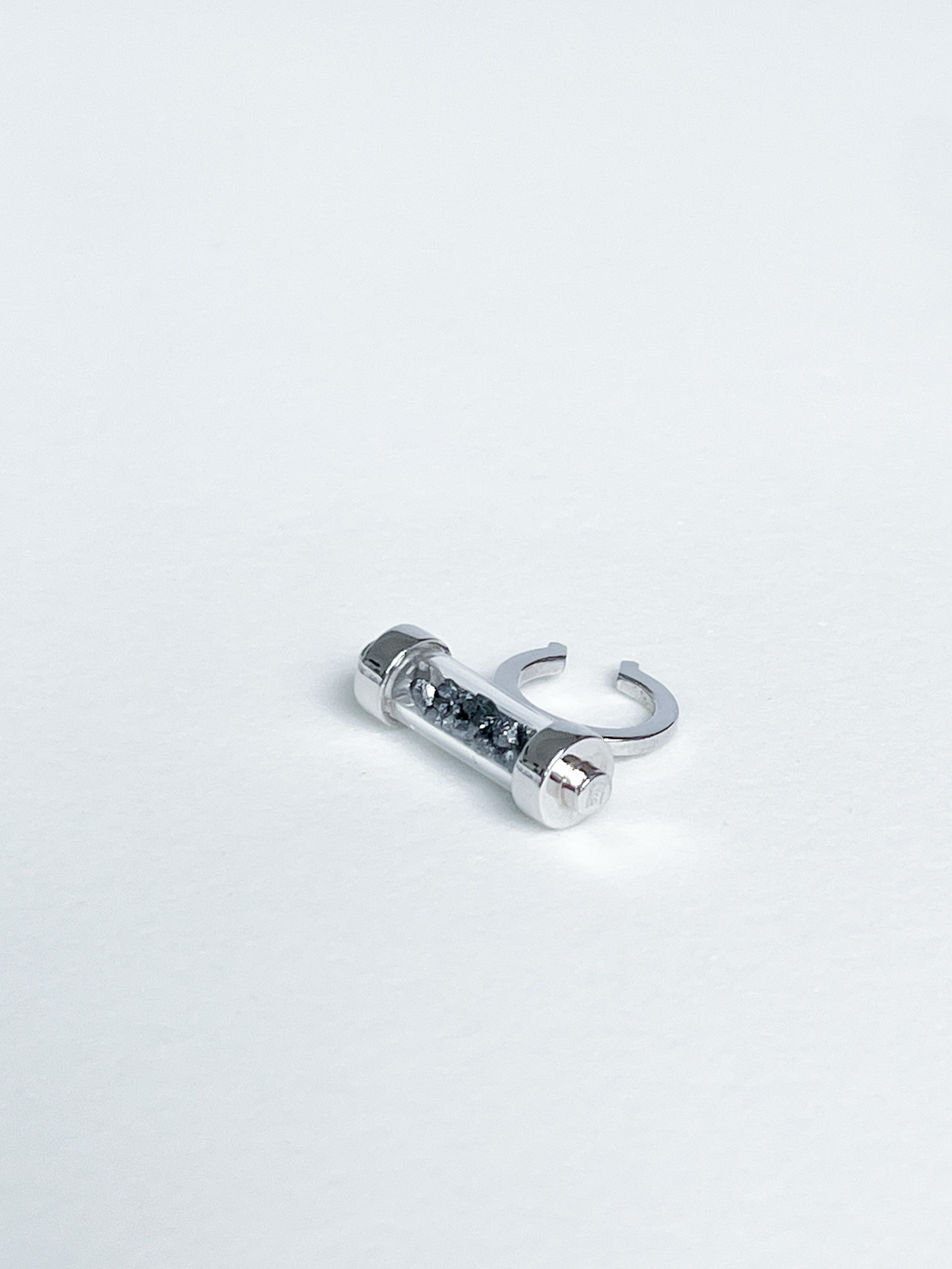 Lien Une silver ear cuff |rd|