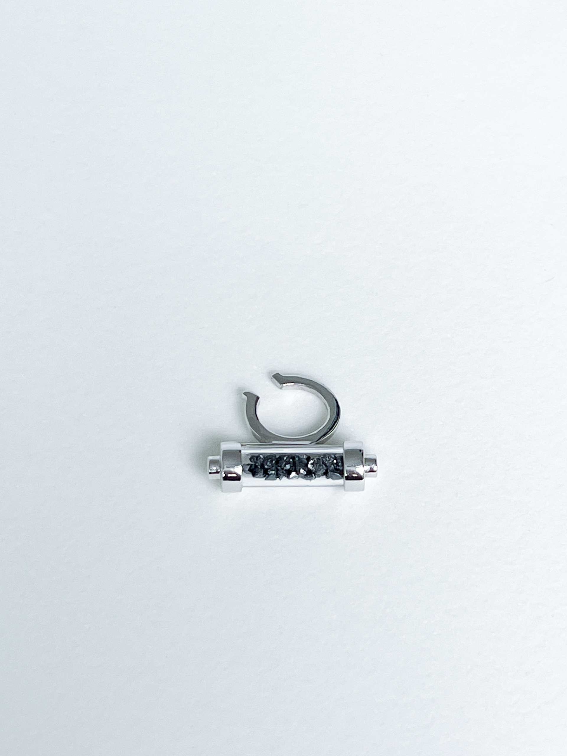Lien Une silver ear cuff |rd|