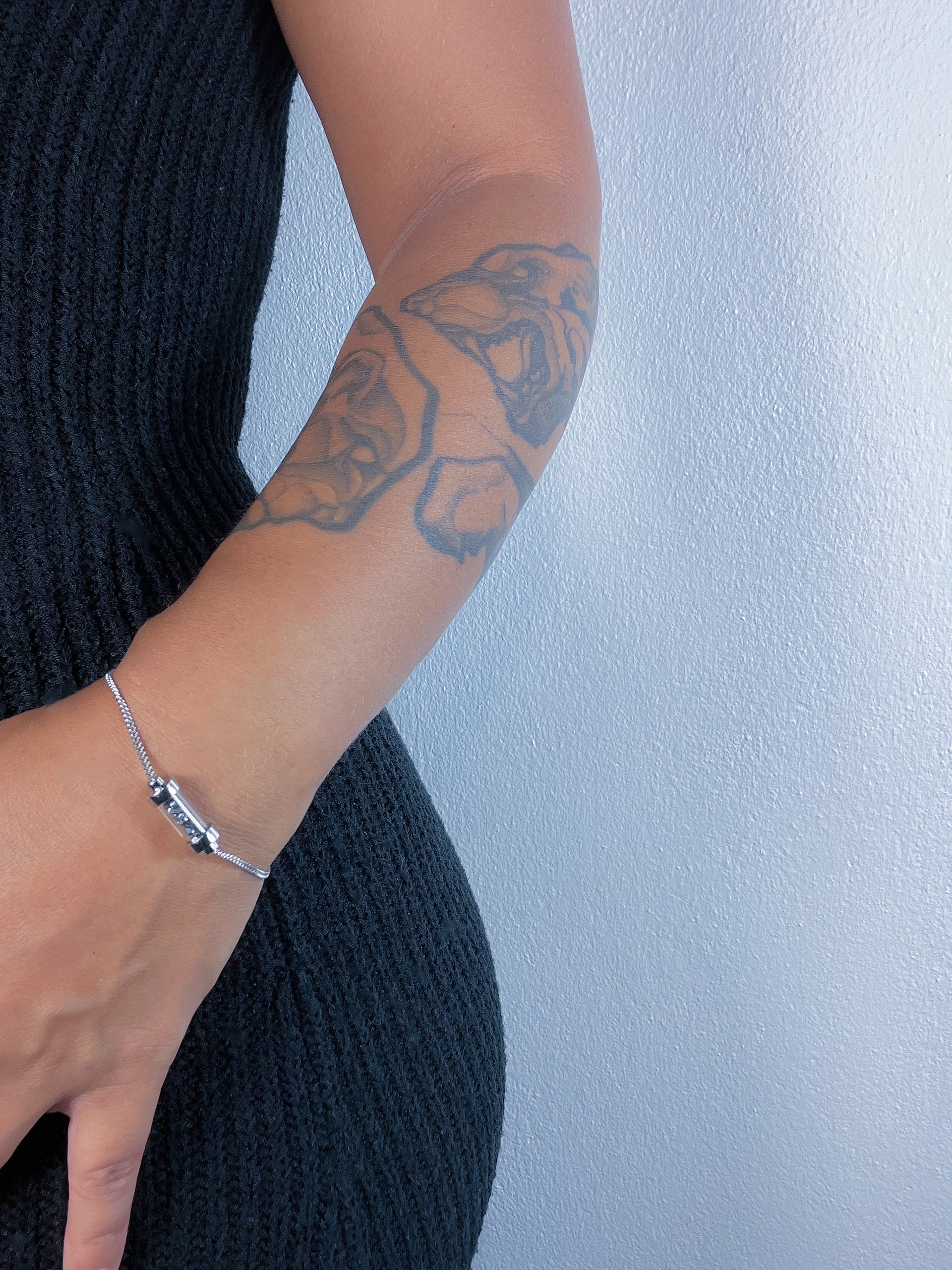 Le Lienn silver bracelet |rd|