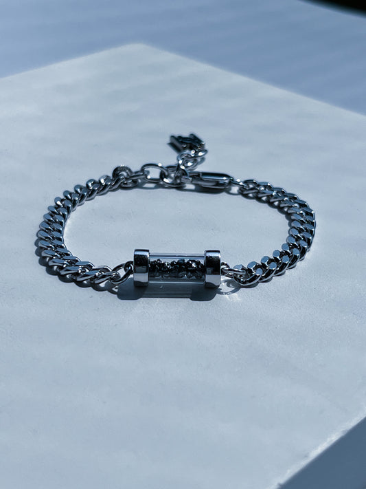 Lien Bold silver bracelet |vrd|